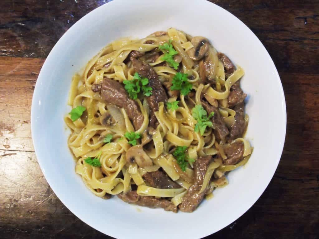 Tagliatelle Steak